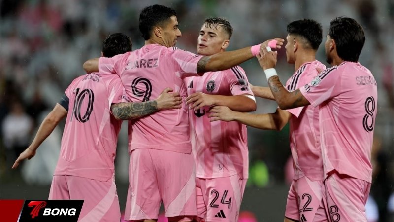 Inter Miami thăng tiến mạnh mẽ trên bảng xếp hạng